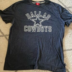 Dallas Cowboys tee by Nike. Heathered Navy, ultra soft cotton